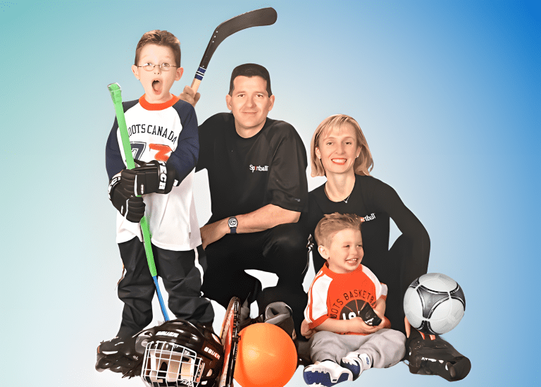 The Gelgor Family - Founders of Sportball